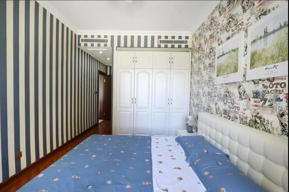 格林玫瑰灣145平方米美式風(fēng)格實(shí)景圖臥室 格林玫瑰灣145平方米美式風(fēng)格實(shí)景圖臥室