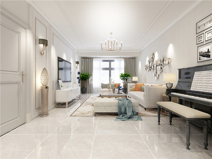 現(xiàn)代風(fēng)格客廳背景墻設(shè)計裝修效果圖