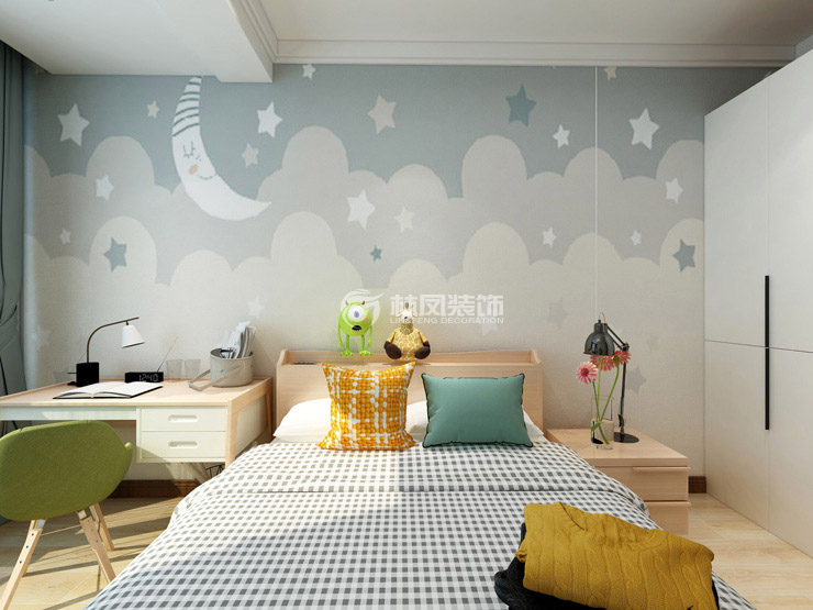 兒童房墻面設(shè)計裝修效果圖