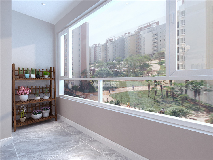 現(xiàn)代風(fēng)格陽臺(tái)空間裝修效果圖