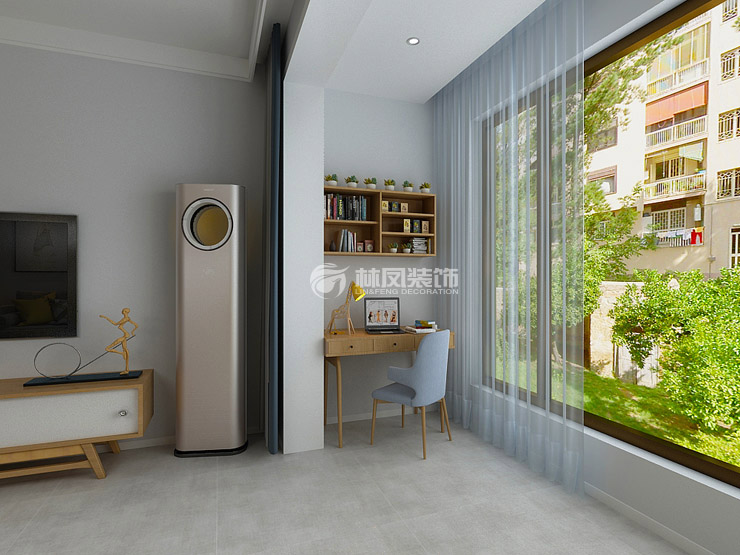 北歐風(fēng)格陽臺(tái)設(shè)計(jì)裝修效果圖