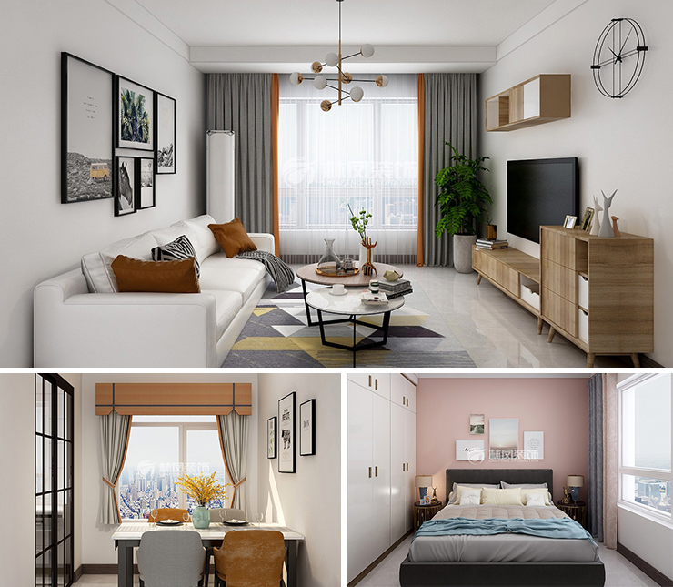 萬錦香樟樹云墅 109平 現(xiàn)代簡(jiǎn)約風(fēng)格裝修效果圖