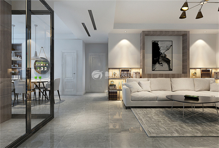 現(xiàn)代風(fēng)格踢腳線設(shè)計裝修效果圖