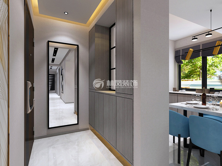 輕奢風(fēng)格餐廳室內(nèi)窗設(shè)計裝修效果圖