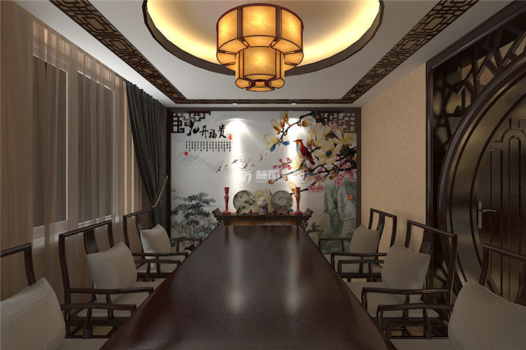中?？党?205平-中式風(fēng)格-餐廳.jpg